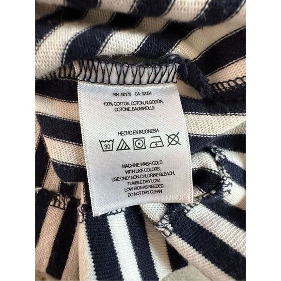 Anthropologie Saturday Sunday Black and White Striped Dress Size XS - Picture 6 of 7